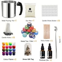 Σετ Κατασκευής Κερίων DIY για τα Χριστούγεννα - Candlemaking Starter Kit